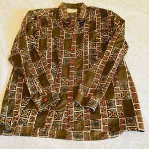 Silk shirt - perfect holiday/summer shirt